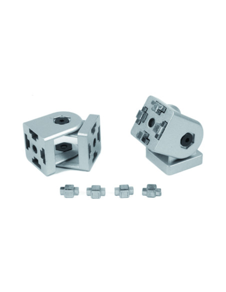 Przegub  20x20 bez dźwigni zaciskowej [5]