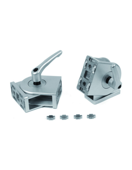 Przegub 40x80  z dźwignią zaciskową [8]