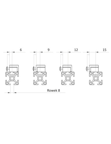Bloczek mocujący H M5 [6]