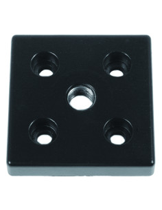 Płyta z gwintem na nogi przegubowe [6][8] 80x80 M12 t16