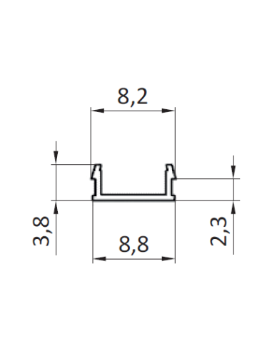 Profil maskujący [8] jasnoszary