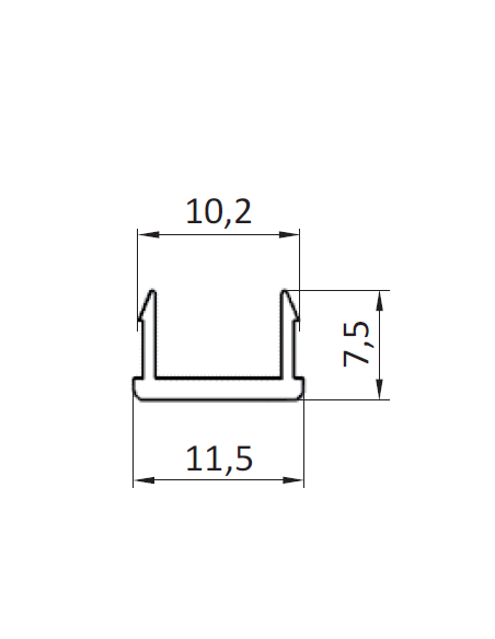 Profil maskujący [10] czarny