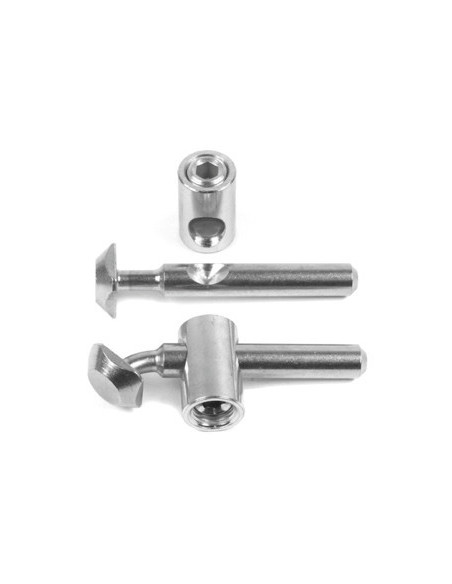 Łącznik elastyczny szybkomocujący czoło-rowek do rowka 10mm