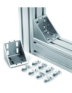 Kątownik 80x80 do rowka 8mm