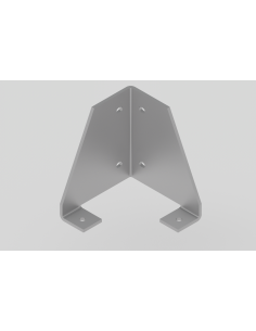 Płyta mocująca narożna