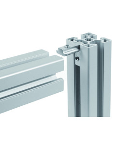Kątownik wewnętrzny do profili, rowek 10 mm | Leanflex