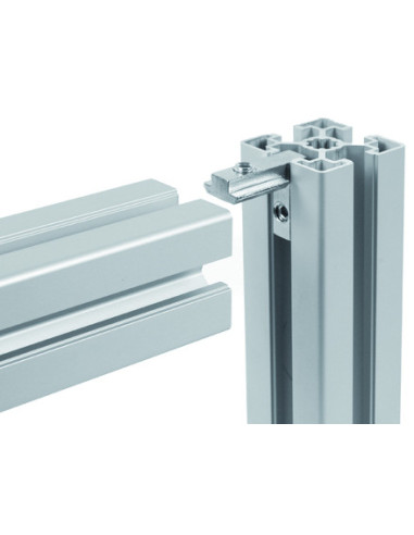 Kątownik wewnętrzny do profili, rowek 10 mm | Leanflex