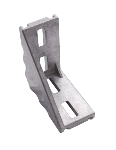 Kątownik 45x90 do profili aluminiowych, rowek 10 mm | Leanflex