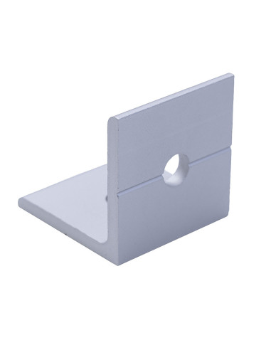 Kątownik aluminiowy anodowany 40x40, rowek 8 mm | Leanflex