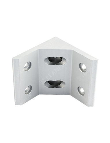 Kątownik aluminiowy anodowany 80x80 do rowka 10mm