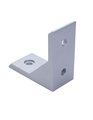 Kątownik aluminiowy anodowany 40x80, rowek 10 mm | Leanflex