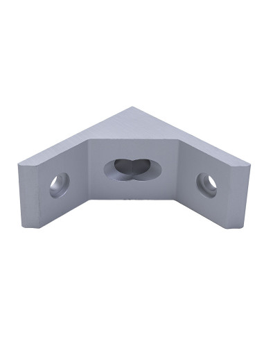 Kątownik aluminiowy anodowany 40x80, rowek 10 mm | Leanflex