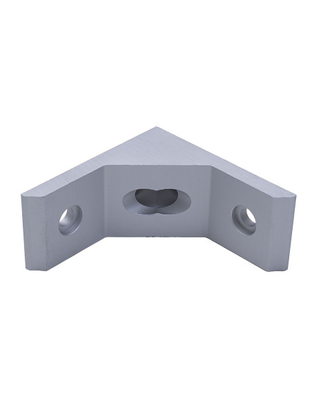 Kątownik aluminiowy anodowany 40x80, rowek 10 mm | Leanflex