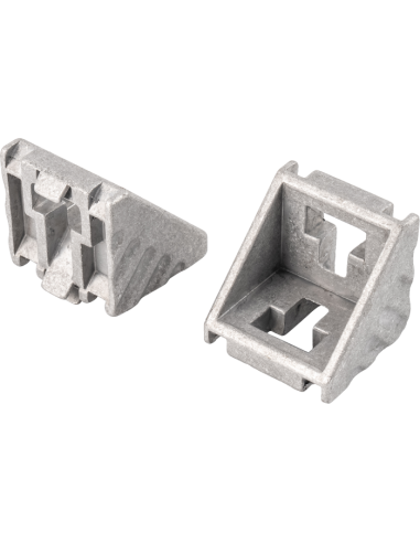 Kątownik 45x45 do profili aluminiowych, rowek 10 mm | Leanflex