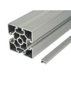 Profil maskujący do rowka 8 mm w kolorze aluminium | Leanflex