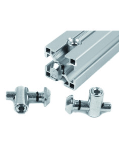 Łącznik szybkomocujący poziomy 90° ESD [8][10]