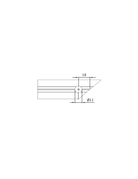 Łącznik elastyczny szybkomocujący jednostronny ESD [8]
