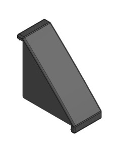 Zaślepka dla kątownika  45x90