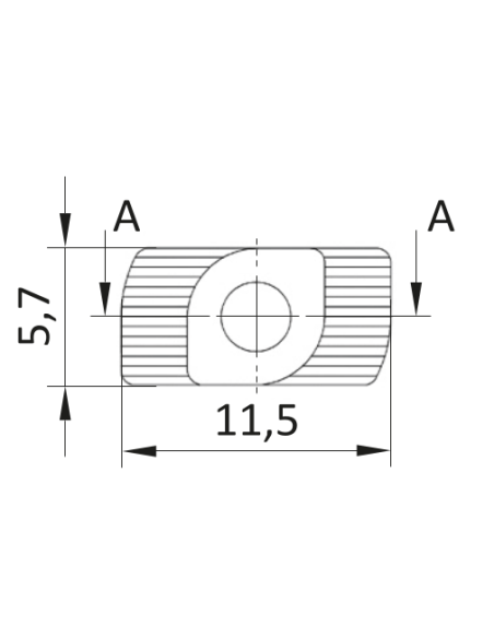 Nakrętka młoteczkowa ESD M4 [6]