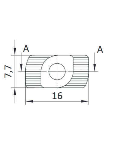 Nakrętka młoteczkowa ESD  M6 [8]
