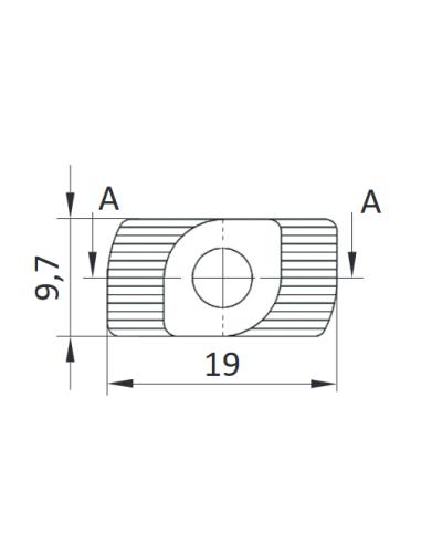Nakrętka młoteczkowa ESD M8 [10]