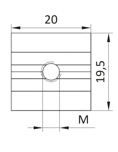 Wpust Rowkowy M6 [10]