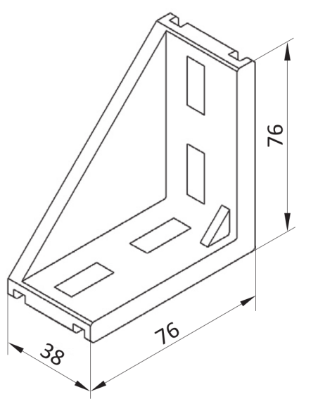 Kątownik 40x80 [10]