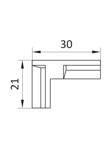 Kątownik wewnętrzny ESD [8]