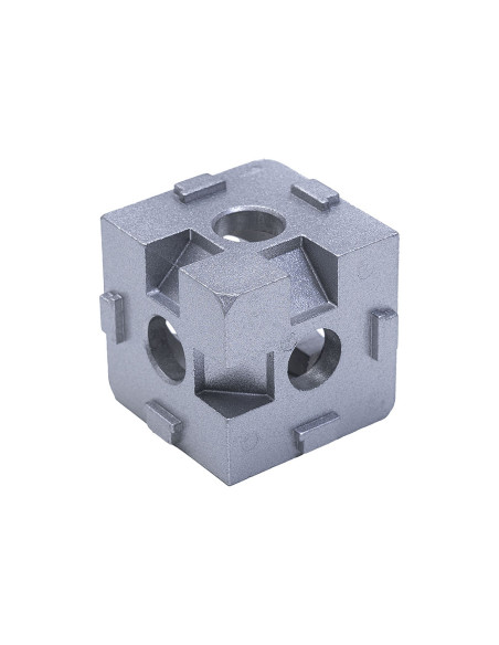 Łącznik węzłowy 40x40/3 malowany na kolor srebrny [10]