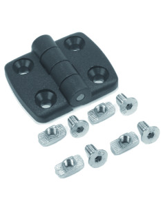 Zawias plastikowy PA 30x30 [8]