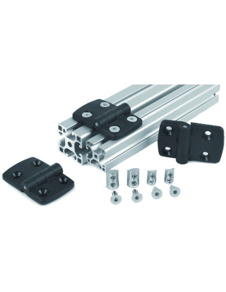 Zawias plastikowy PA 40x40 [10]