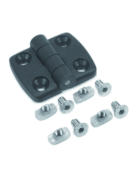 Zawias plastikowy PA 50x50 [10]