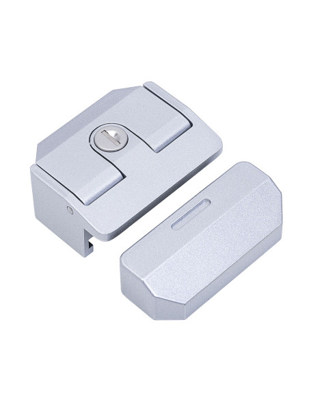 Zamek do drzwi, kolor srebrny [8] [10]