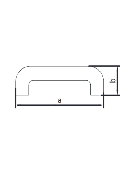 Uchwyt kabłąkowy PA 120 [6][8][10]