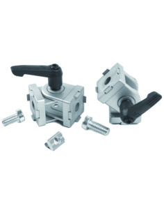 Przegub 30x30 z dźwignią zaciskową [8]