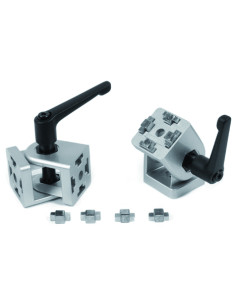 Przegub 40x40 z dźwignią zaciskową [8]