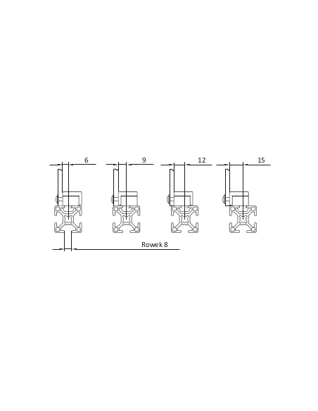 Bloczek mocujący H M5 [8]