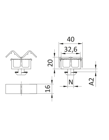 Nośnik kablowy [8] z separatprem