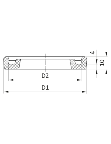 Pierścień amortyzujący D 58mm