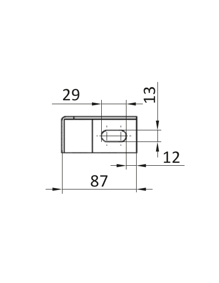 Kątownik fundamentowy ESD stalowy