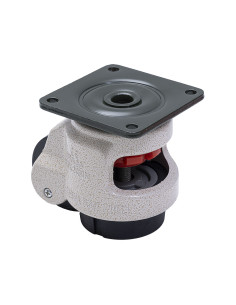 Koło D60 ze stopką, mocowanie płytka