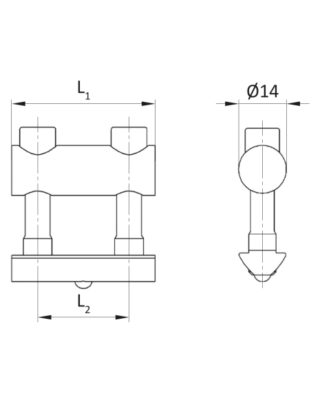 Łącznik sworzniowy  [8]