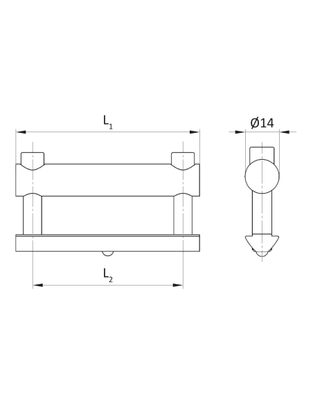 Łącznik sworzniowy  [8]